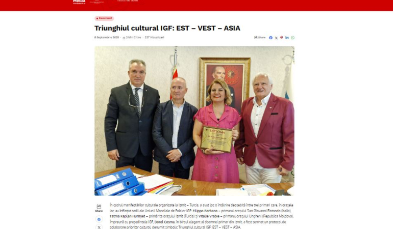 IGF’nin Kültürel Kalkınma Ortaklığı: Üç Ülkede Yatırımlar Hız Kazanıyor