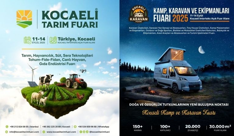 Kocaeli Tarım ve Karavan Fuarları: Doğa ve Sanayi Buluşması