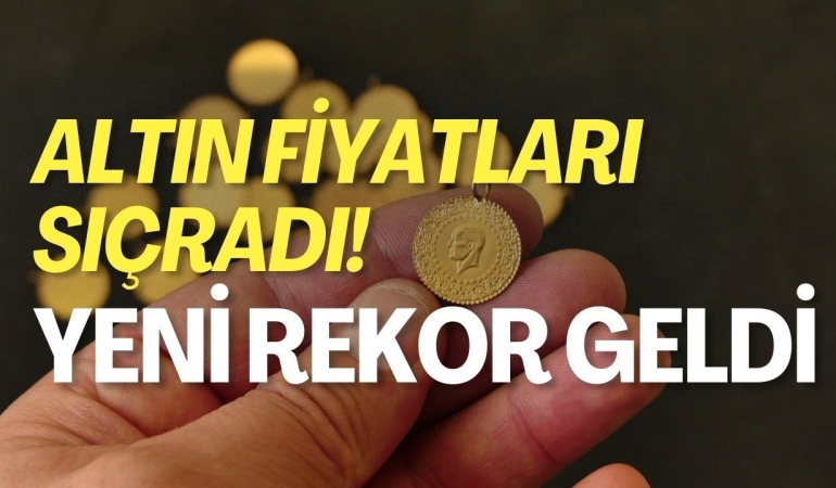 Altın fiyatları 22 Aralık 2025 — Gram altın rekor 6.049,79 TL