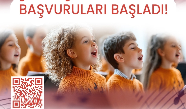 Çınar Çocuk Korosu yeni dönem başvuruları başladı