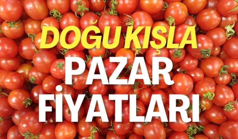 Doğu Kışla Pazarı’nda Fiyatlar Bu Haftada Stabil Seyrediyor