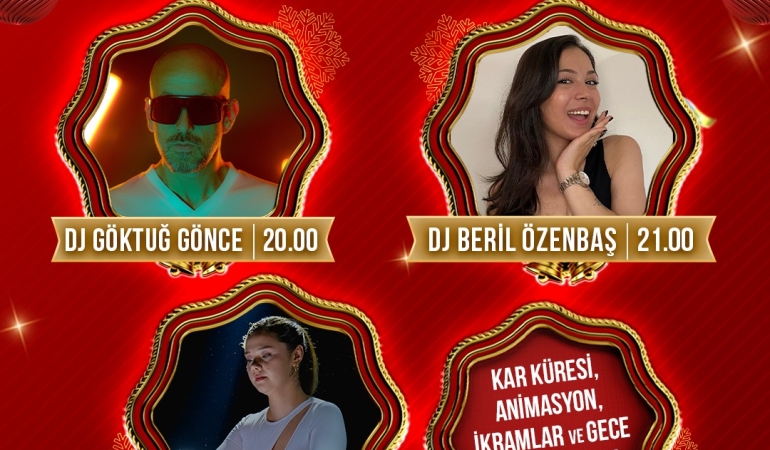 İzmit yılbaşı etkinliği Belediye Meydanı’nda