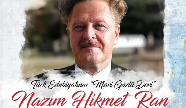 İzmit Belediyesi Nazım Hikmet’i 124. doğum gününde anacak