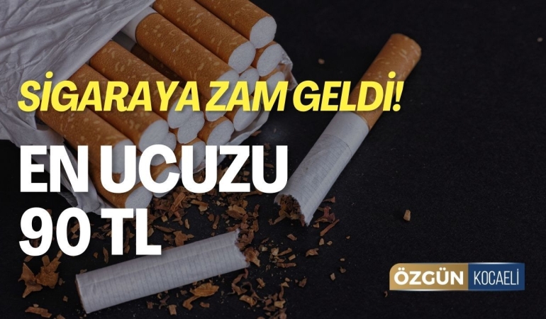 Sigaraya zam: Captain Black’te en ucuz 90 TL