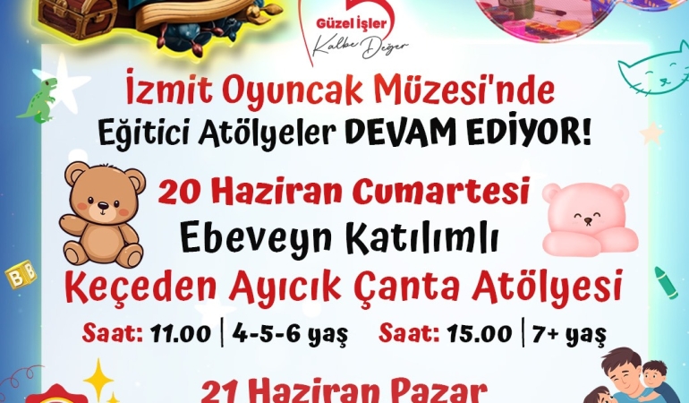 Oyuncak Müzesi’nde Babalar Günü atölyeleri