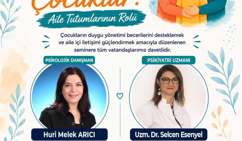Çocukların duygu yönetimi İzmit’te seminerle ele alınacak