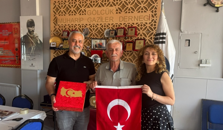 İzmit Belediyesi’nden Türkiye Muharip Gaziler Derneği’ne ziyaret
