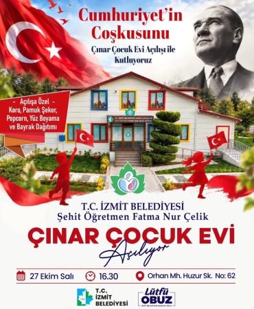 Izmitte-Sehit-Ogretmen-Fatma-Nur-Celik-Cocuk-Evi-aciliyor-featured